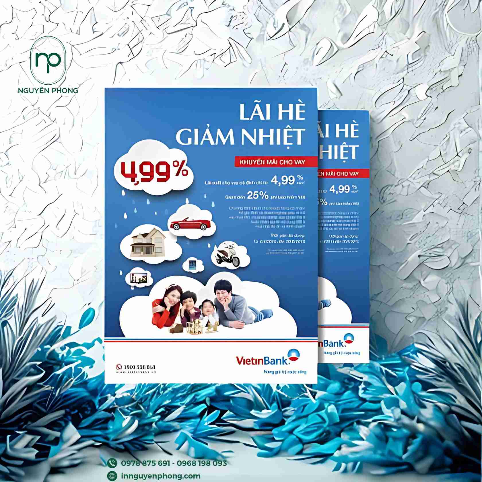 Mẫu tờ rơi ngân hàng 